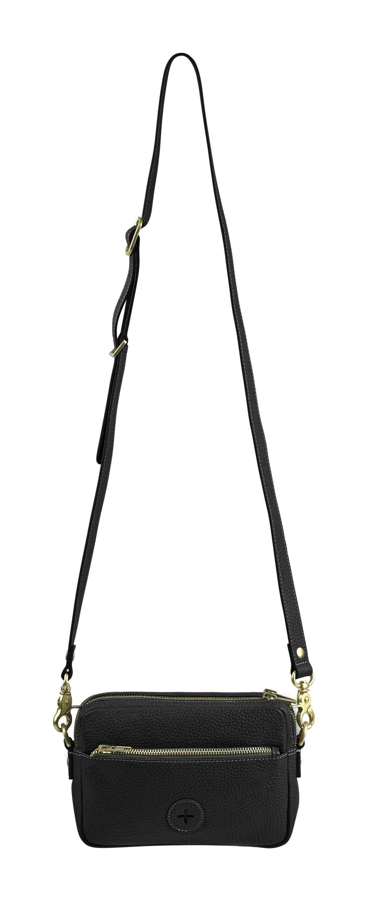 Maya TreatPurse™ - Black Leather