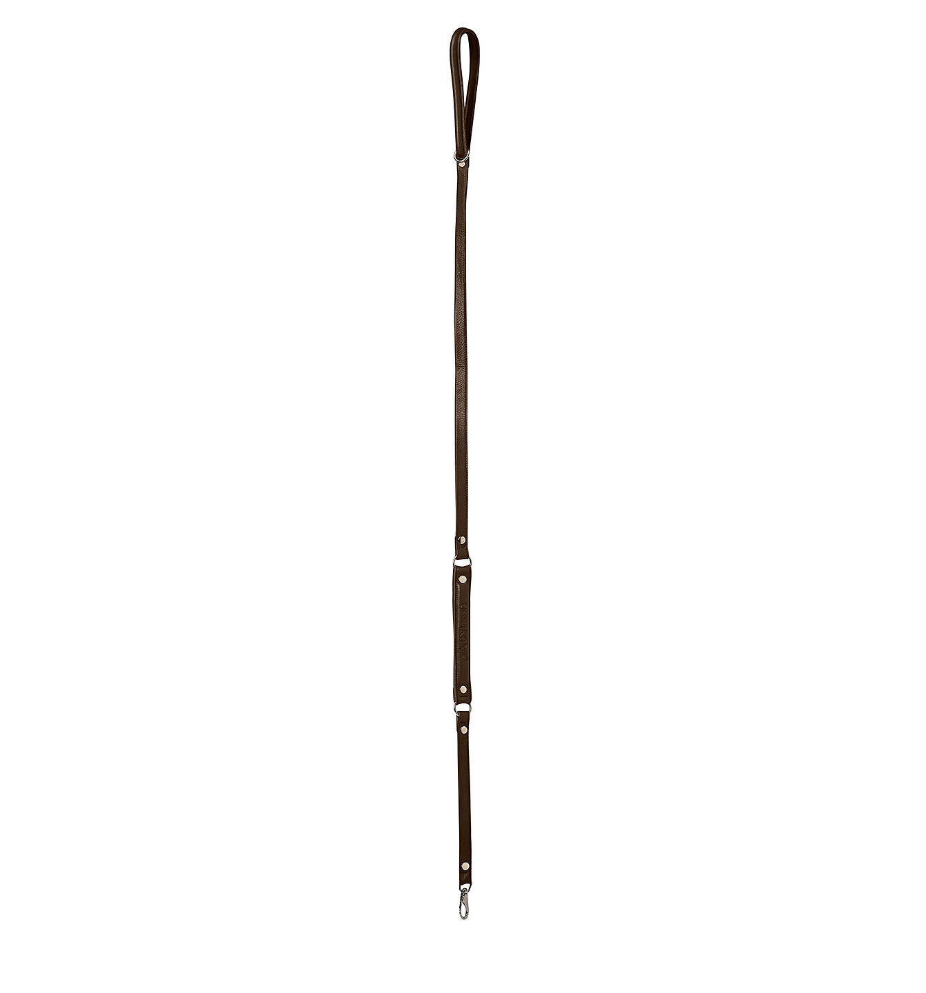 ComfurtGrip Leather Dog Leash - Brown