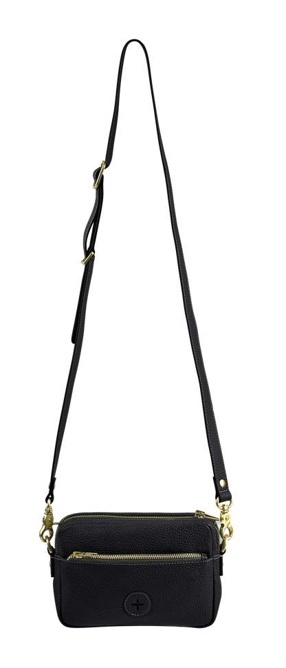 Maya TreatPurse™ - Black Leather