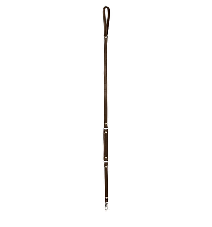 ComfurtGrip Leather Dog Leash - Brown