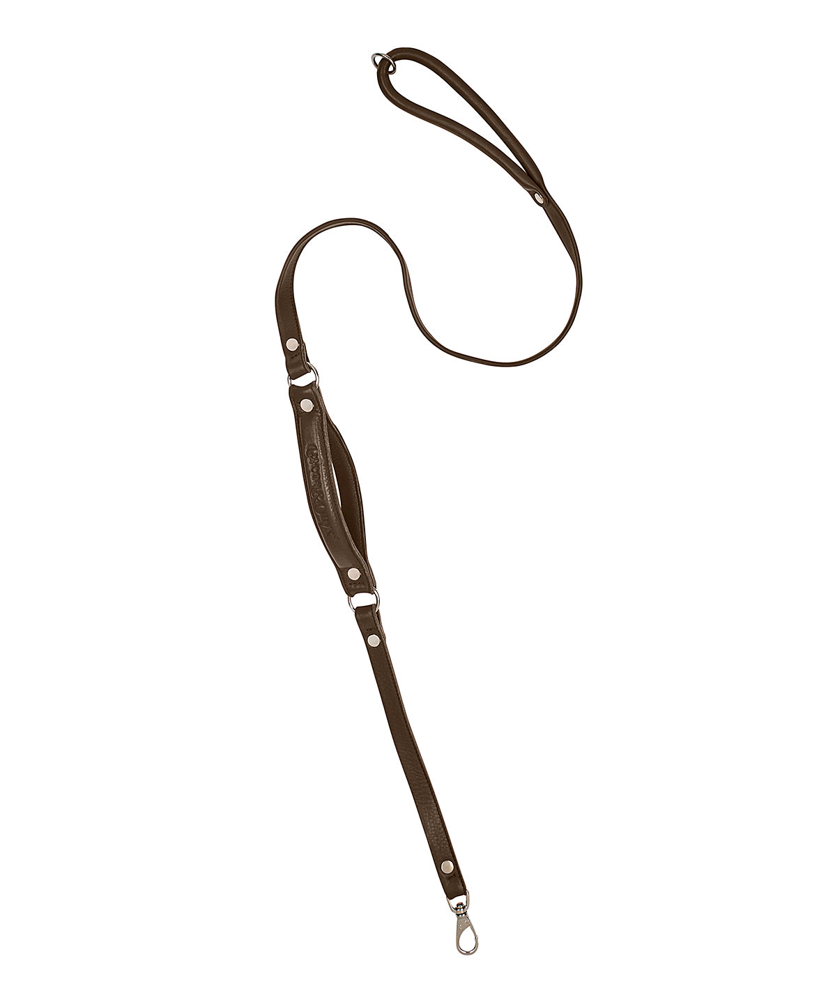 ComfurtGrip Leather Dog Leash - Brown