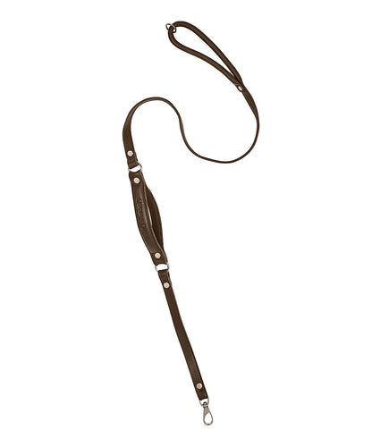 ComfurtGrip Leather Dog Leash - Brown