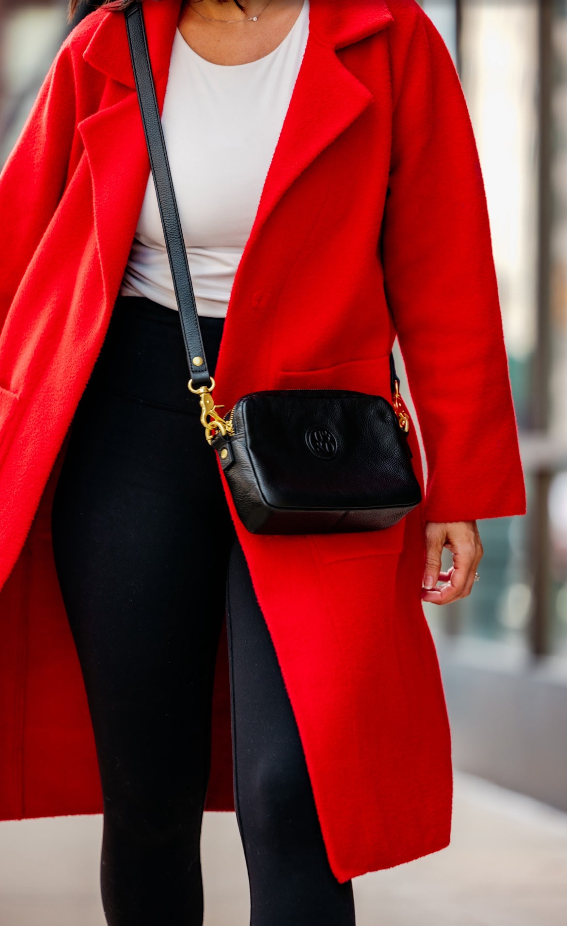 Maya TreatPurse™ - Black Leather