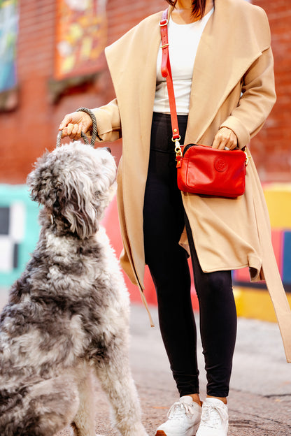 Maya TreatPurse™ - Red Leather