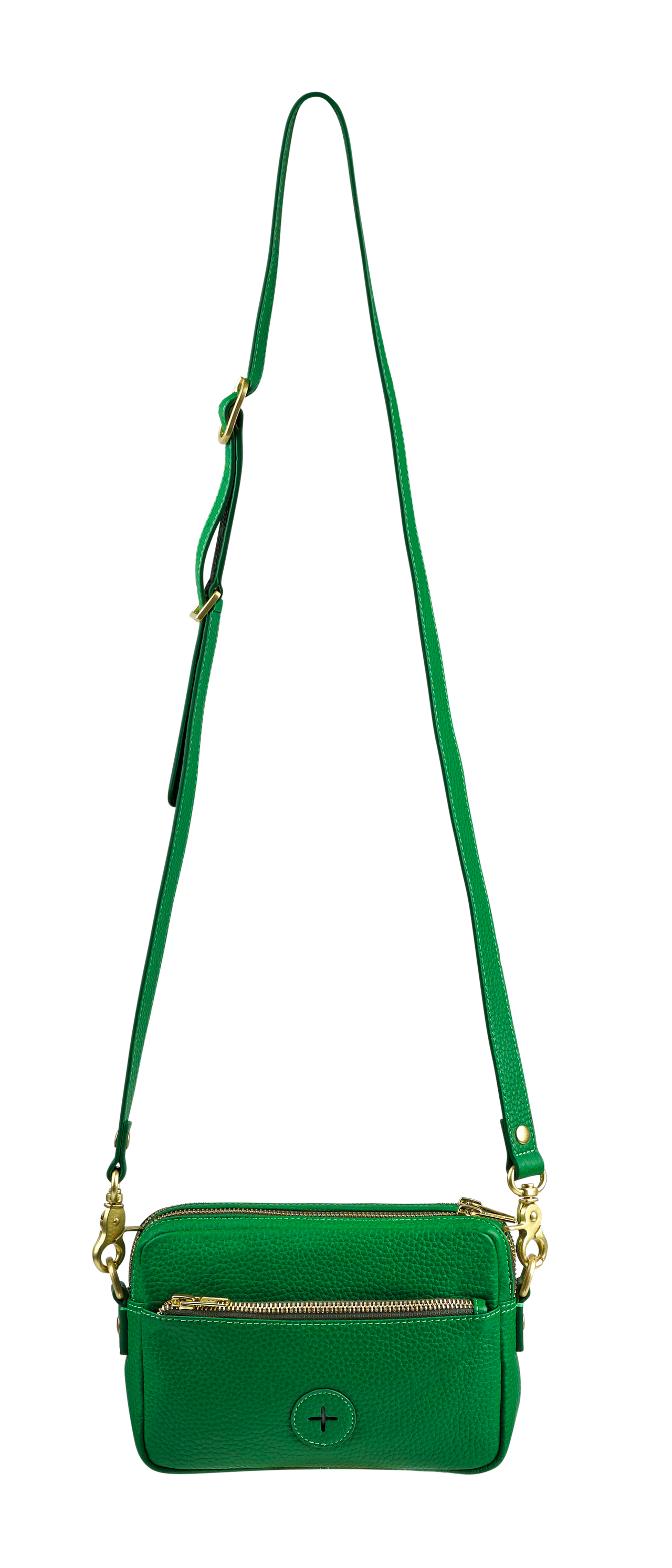 Maya TreatPurse™ - Green Leather