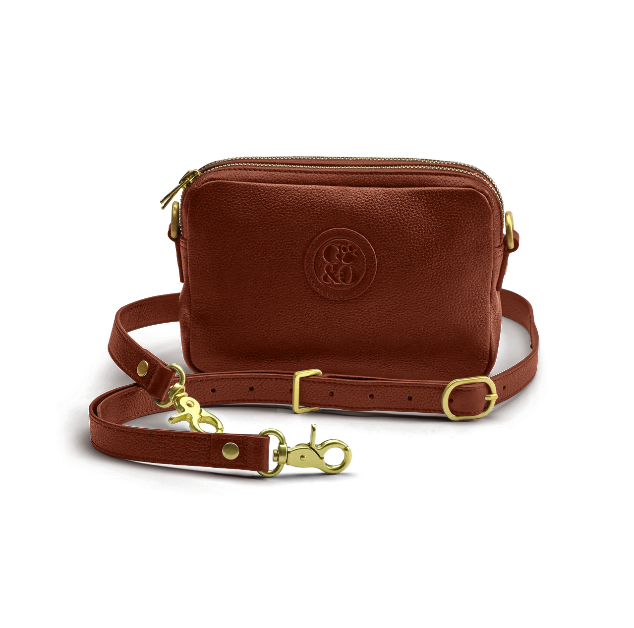 Maya TreatPurse™ - Cocoa Brown Leather