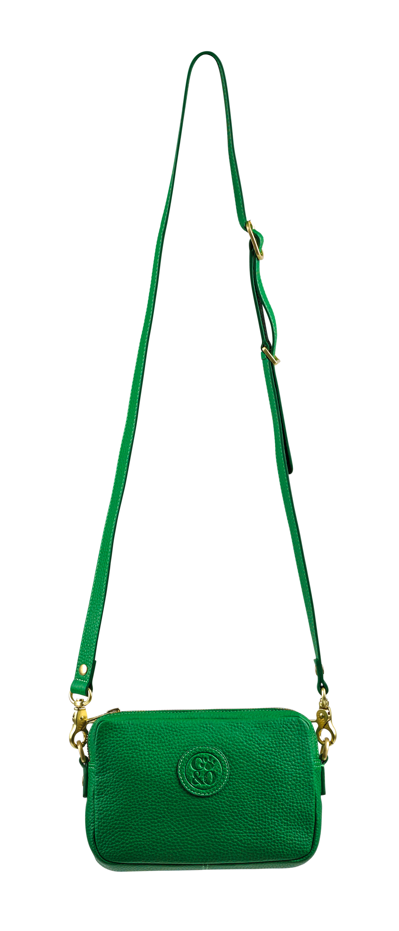 Maya TreatPurse™ - Green Leather