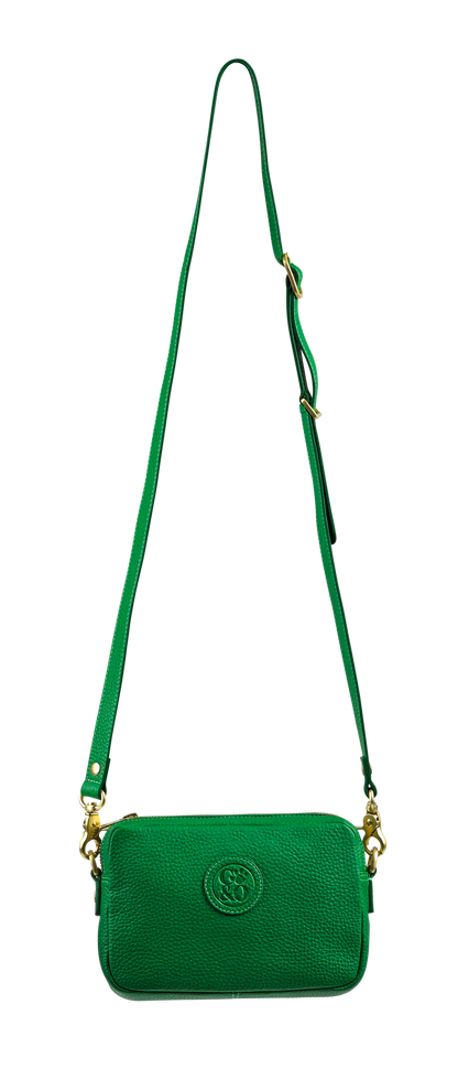 Maya TreatPurse™ - Green Leather