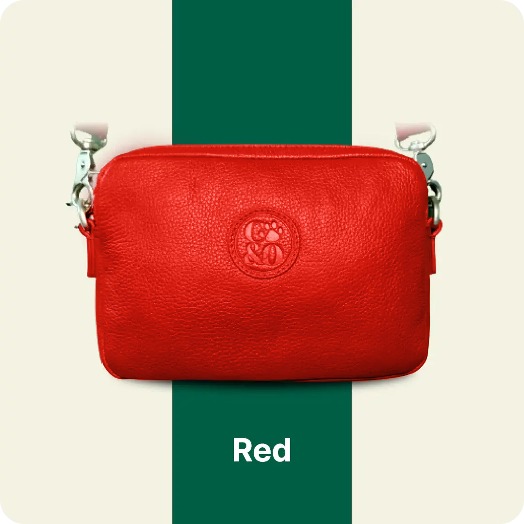 Maya TreatPurse™ - Red Leather