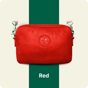 Maya TreatPurse™ - Red Leather