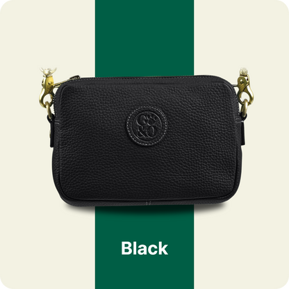 Maya TreatPurse™ - Black Leather