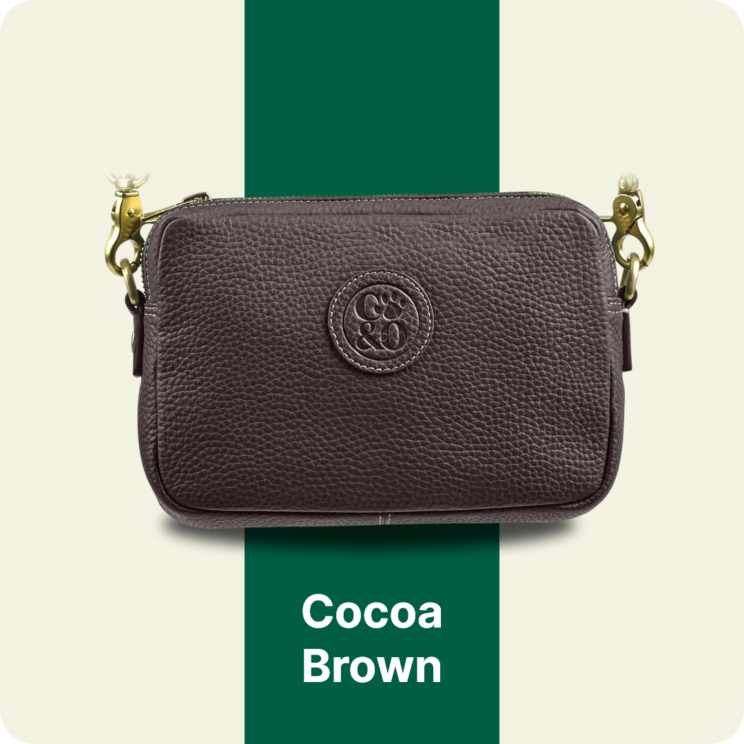 Maya TreatPurse™ - Cocoa Brown Leather